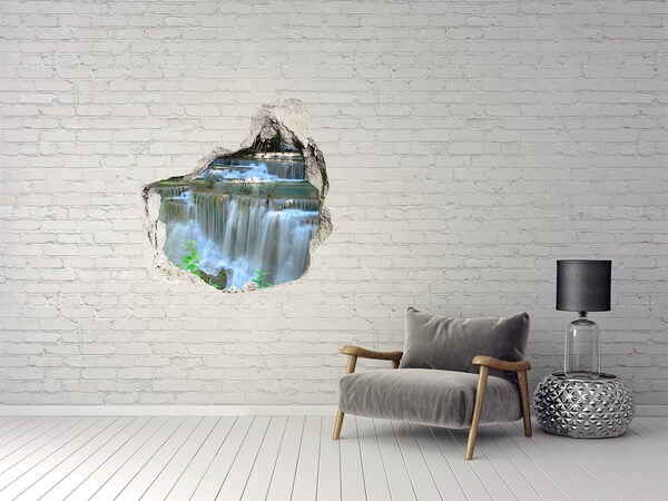 naklejka fototapeta 3D widok beton Wodospad