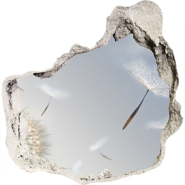 Fototapeta dziura na ścianę Dmuchawce w chmurach