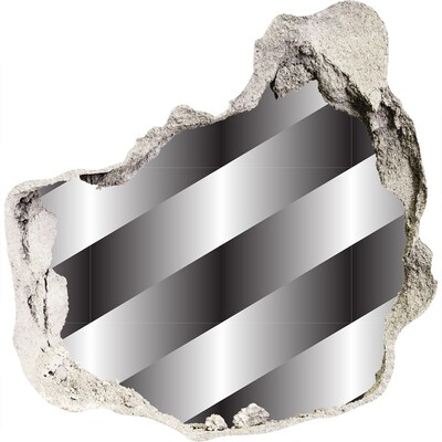 Dziura 3d fototapeta naklejka Iluzja Złamanego Ściany