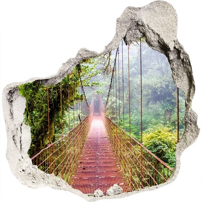 naklejka fototapeta 3D na ścianę Most w tropikach