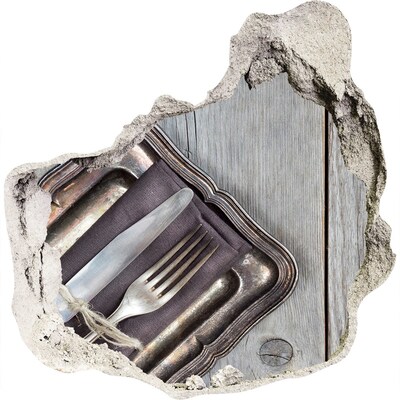 Samoprzylepna naklejka Urokliwa jadalnia w rustykalnym stylu