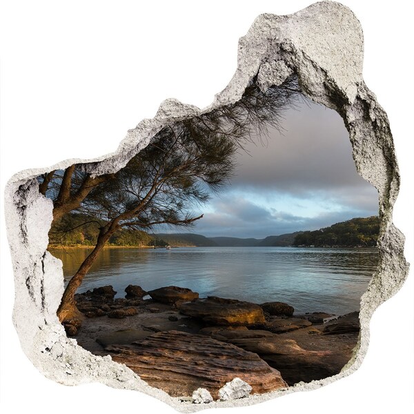 naklejka fototapeta 3D widok Spokój nad wodą