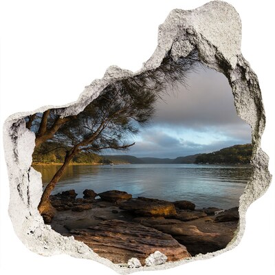 naklejka fototapeta 3D widok Spokój nad wodą