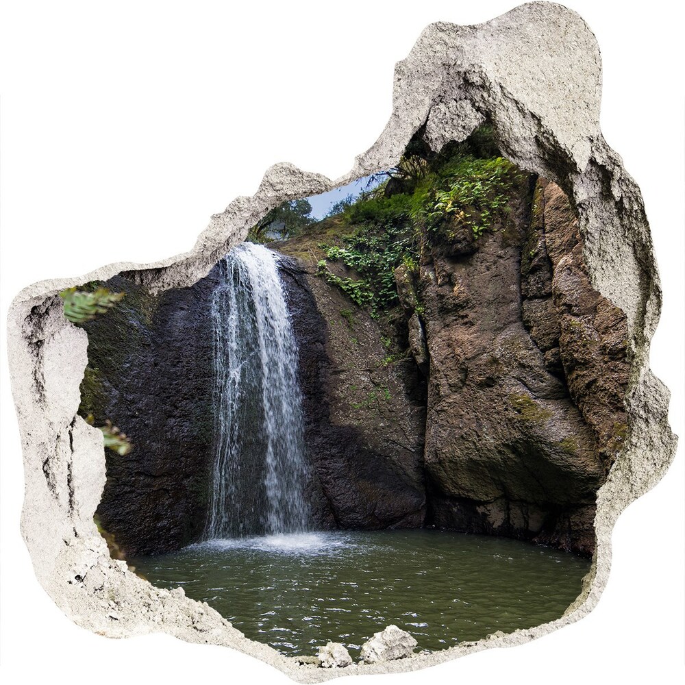 naklejka fototapeta 3D Wodospad w Sardynii
