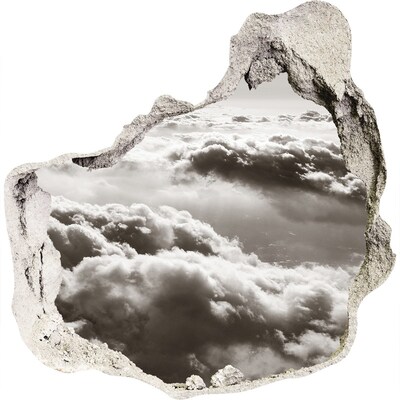 naklejka fototapeta 3D Chmury z lotu ptaka
