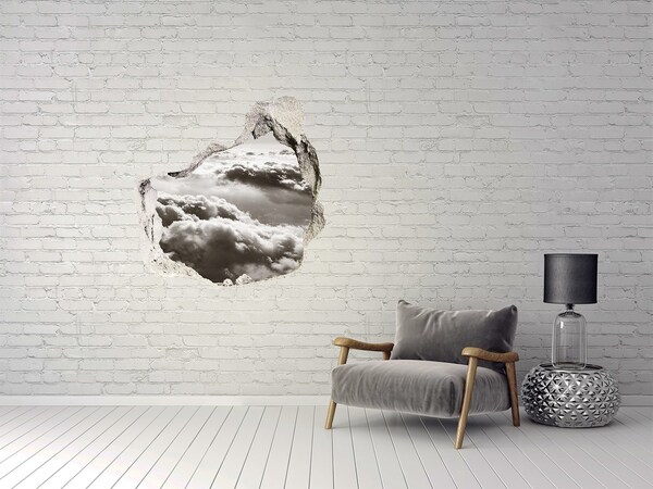 naklejka fototapeta 3D Widok na chmury