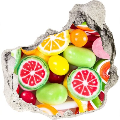 Samoprzylepna naklejka Słodki raj cukierków