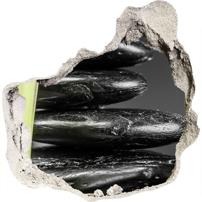 Samoprzylepna dziura naklejka beton Kamienie w spa