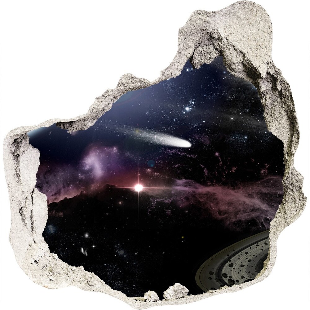 Foto zdjęcie dziura na ścianę Galaktyka