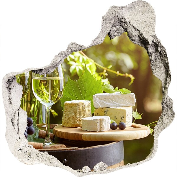 Fototapeta dziura na ścianę Serowe przyjemności w słońcu