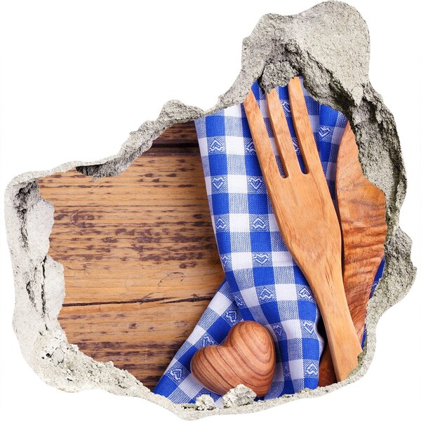 Fototapeta dziura na ścianę Kulinarny zakątek