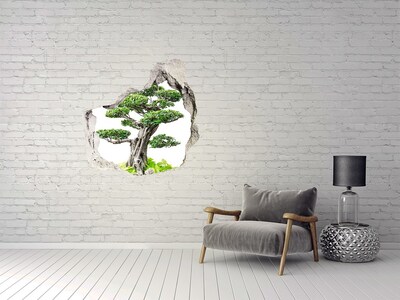Samoprzylepna dziura na ścianę Drzewo bonsai