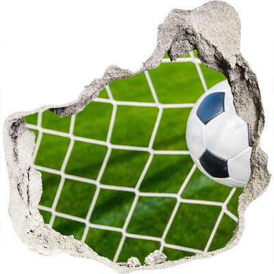 Foto zdjęcie dziura na ścianę Gol w piłce nożnej