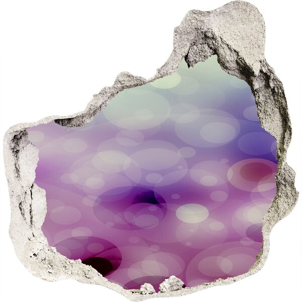 Samoprzylepna dziura na ścianę Kolorowa dziura w ścianie