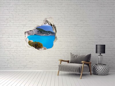 naklejka fototapeta 3D widok Zatoka Zakynthos