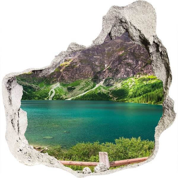 naklejka fototapeta 3D na ścianę Morskie oko Tatry