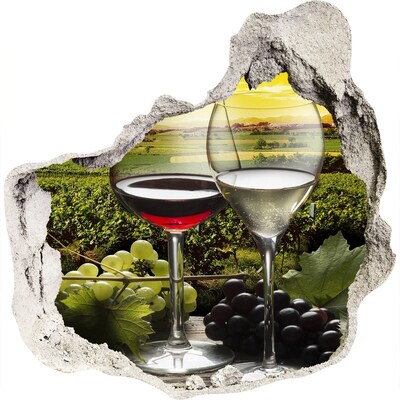 Samoprzylepna naklejka Wino i winogrona