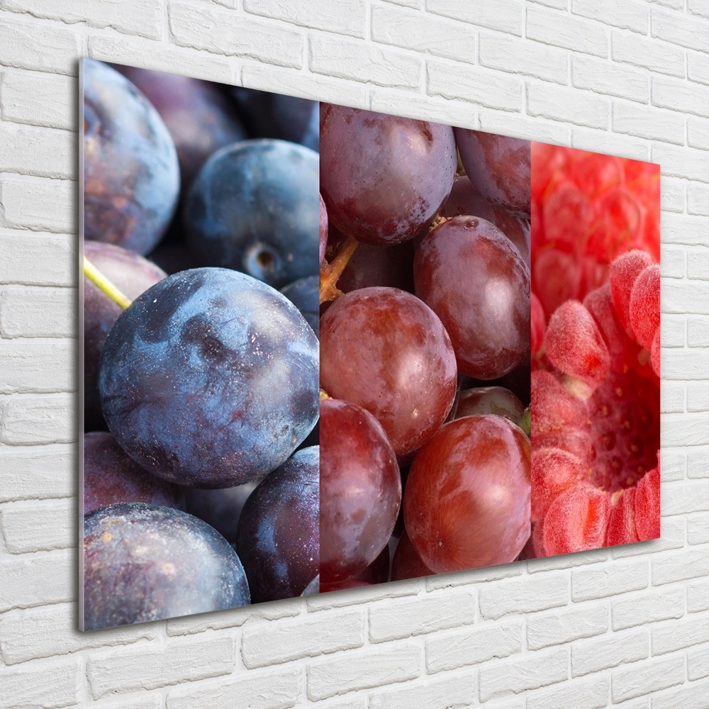 Obraz zdjęcie szkło akryl Owoce i warzywa