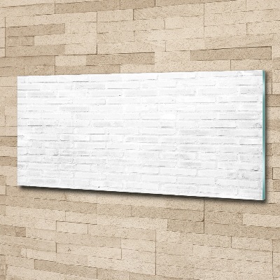 Foto obraz szkło akryl Ceglana ściana