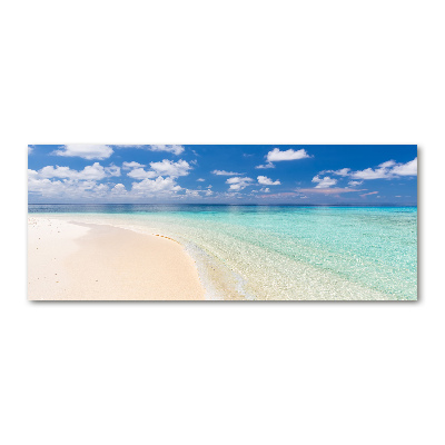 Foto obraz akryl Plaża na Malediwach