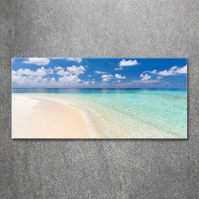 Foto obraz akryl Plaża na Malediwach