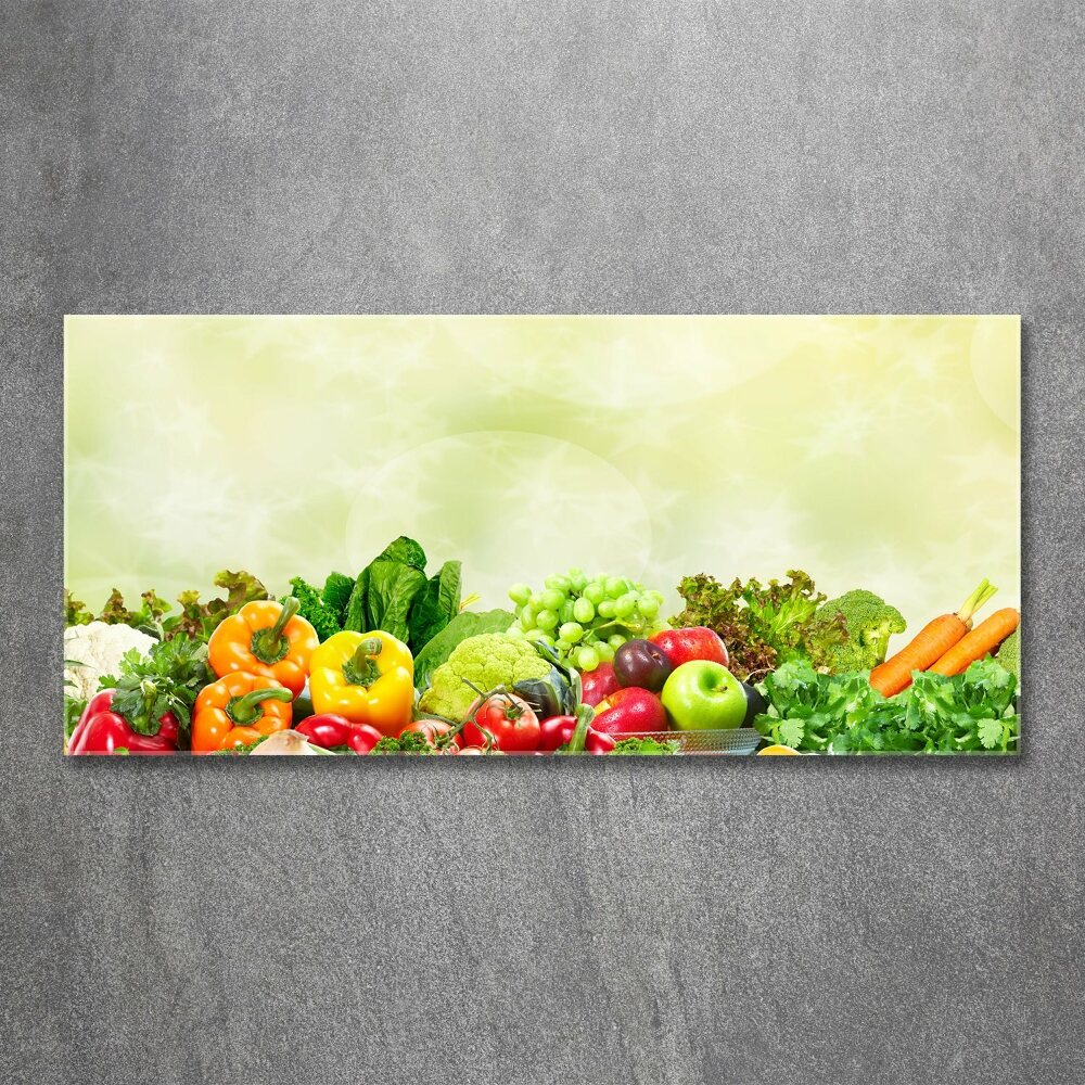 Obraz zdjęcie szkło akryl Warzywa