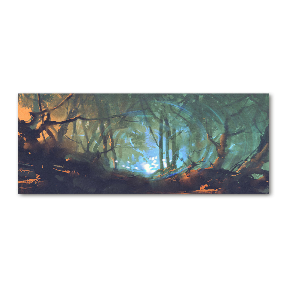 Foto obraz szkło akryl Mistyczny las