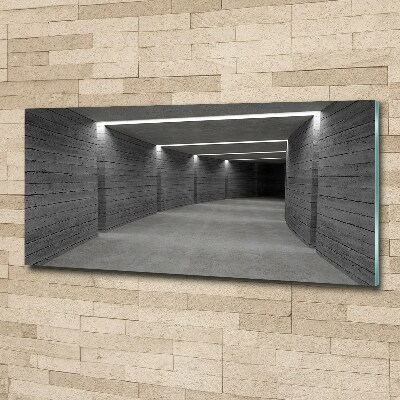 Foto obraz szkło akryl Betonowy tunel