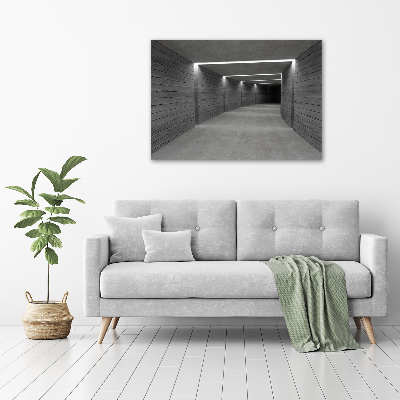 Foto obraz szkło akryl Betonowy tunel