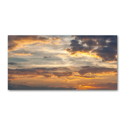 Foto obraz szkło akryl Zachód słońca