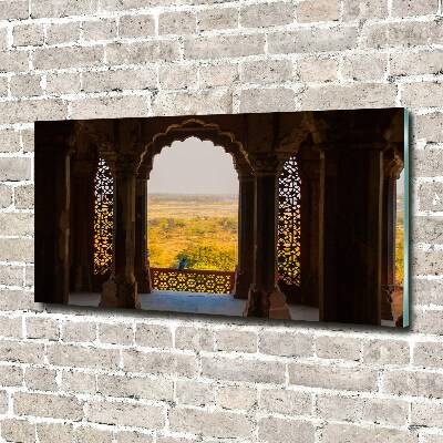 Foto obraz szkło akryl Fort Agra Indie