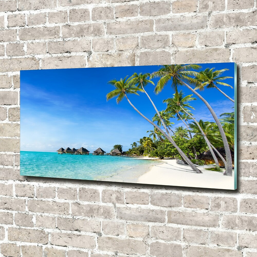 Foto obraz na ścianę akryl Malediwy