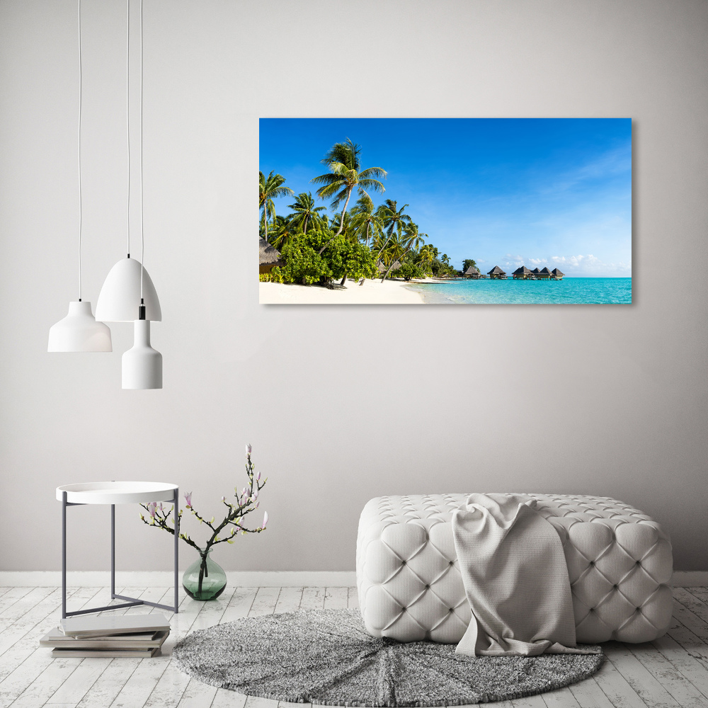 Foto obraz akryl Plaża na Karaibach