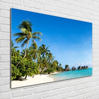 Foto obraz akryl Plaża na Karaibach