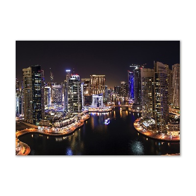 Foto obraz szkło akryl Marina w Dubaju