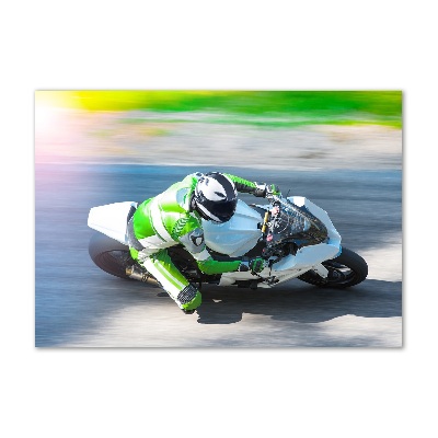 Foto obraz akryl Wyścig motocyklowy