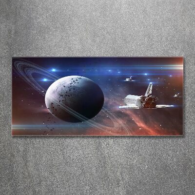 Foto obraz szkło akryl Statek kosmiczny