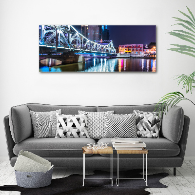Foto obraz szkło akryl Szanghaj most