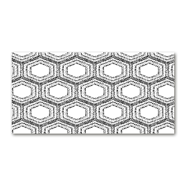 Foto obraz szkło akryl Geometryczne tło