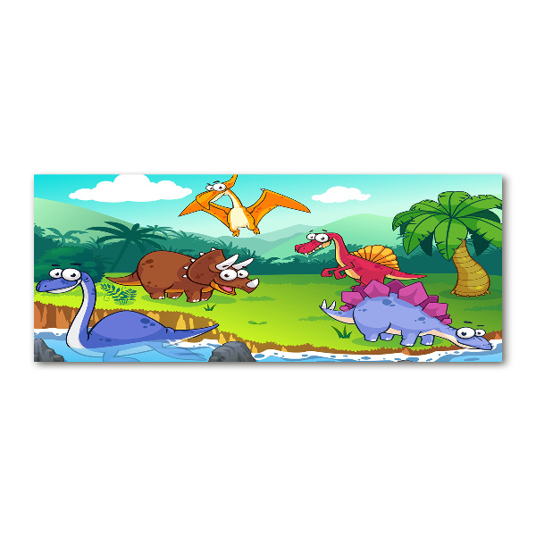 Obraz zdjęcie na ścianę akryl Dinozaury