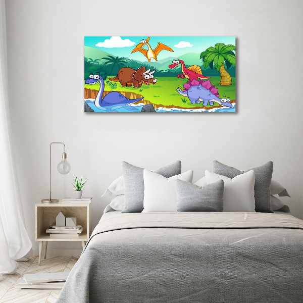 Obraz zdjęcie na ścianę akryl Dinozaury
