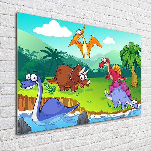 Obraz zdjęcie na ścianę akryl Dinozaury