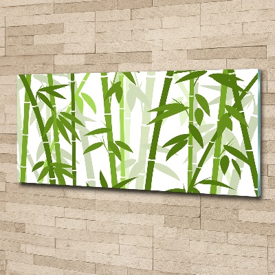 Fotoobraz na ścianę szkło akrylowe Bambus