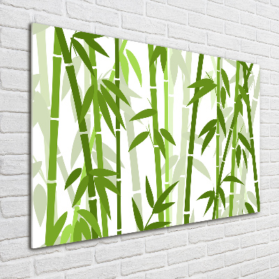 Fotoobraz na ścianę szkło akrylowe Bambus