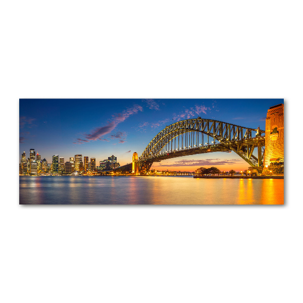 Foto obraz szkło akryl Panorama Sydney