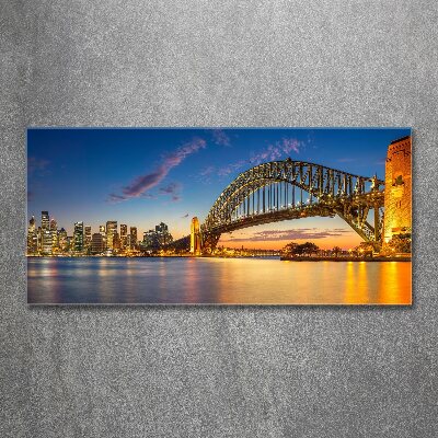 Foto obraz szkło akryl Panorama Sydney