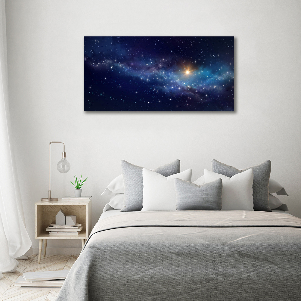 Foto obraz na ścianę akryl Galaktyka