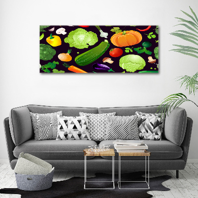 Foto obraz szkło akryl Kolorowe warzywa