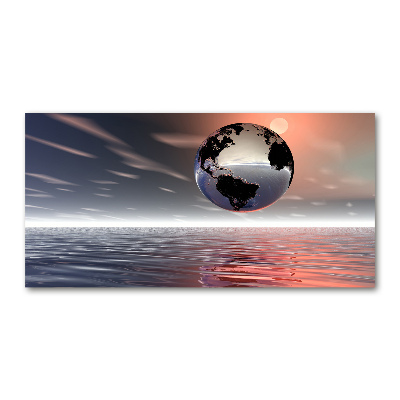 Foto obraz szkło akryl Planeta Ziemia
