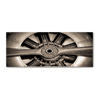 Foto obraz szkło akryl Silnik samolotu
